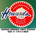 Howards Cams Power & Racing Equip. - Vintage Original Vinyl Decal Sticker. Fixed Price $9.39.