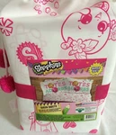 Shopkins Totes Adorbs Design Queen Sheet Set 4 Pc Super Soft Microfiber 120TC. Fixed Price $16.88.