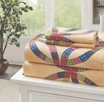 Virah Bella Wedding Ring 4-PIECE Sheet Set. Fixed Price $41.99.