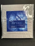 Sensorpedic Ice 400 Thread Count Twin Size Sheet Set Gray Cotton Cooling. Fixed Price $23.99.