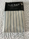 Ralph Lauren 2 King Pillowcases Hadley Stripe Cream Blue Nautical COTTAGE$85. Fixed Price $35.00.