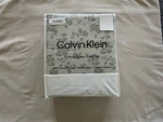 New 4PC Calvin Klein Queen Sheet Set Nature Shadow Peony Green 100% Cotton. Fixed Price $67.99.