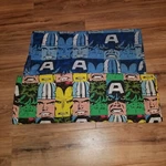 Twin Bed Sheet Set Marvel Comics Fabric Hulk Iron Man Captain America Thor 65X85. Fixed Price $10.93.