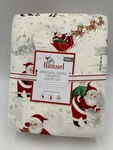Pottery Barn Kids Flannel Heritage Santa Organic Sheet Set Twin #7453C. Fixed Price $132.99.