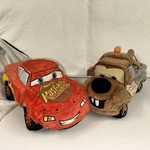 Disney Pixar Cars Lightning Mcqueen & Mater Medium Plush Stuffed Toys Jay Franco. Fixed Price $42.95.