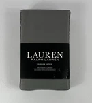 Ralph Lauren Dunham Sateen Standard Pillowcases Charcoal Gray 100% Cotton New. Fixed Price $44.99.