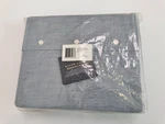 Ralph Lauren Workshirt Chambray King Extra Deep Fitted Sheet Blue Nwt. Fixed Price $89.00.
