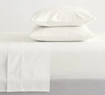 Pottery Barn 400-THREAD-COUNT Organic Percale Sheet Set, Ivory (us Stock). Fixed Price $87.79.
