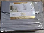 Highland Park 1000 Thread Count 6-PIECE Sheet Set Alloy Grey Queen Size Nip. Fixed Price $120.00.