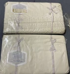 Nip Vintage No-iron Wamsutta Supercale Plus 2 Pc Twin Sheet Set Beige. Fixed Price $20.00.
