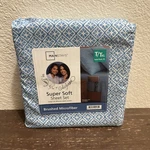 Twin Xl Sheet Set Blue Design By Mainstays Super Soft. Fixed Price $16.50.