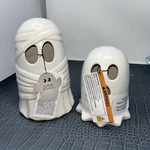 Pair Of Goblin & Ghoul Light Up Ceramic Mummy Sheet Set New. Fixed Price $37.49.