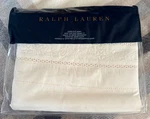Htf Ralph Lauren Half Moon Bay Nadiya Queen Flat Sheet Cream. Fixed Price $125.00.