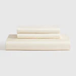 Quince Queen Bamboo Fitted Sheet Set Ivory $104 Msrp. Fixed Price $60.00.