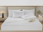 Hotel Signature 800 Thread Count Cotton 6PC Bed Sheet Set Full Size - White. Fixed Price $65.99.