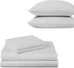 Carressa 6-PIECE Luxury Bedding Set 800 Tc Egyptian Cotton Sheets & Pillowcase. Fixed Price $130.99.