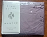 Vintage Royal Legacy By Martex Queen Fitted Sheet Purple Dusk 250 Thread Count. Fixed Price $20.00.