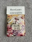 Vintage Ralph Lauren Brooke Floral Yellow 2 King Pillowcases Irregular New. Fixed Price $56.21.