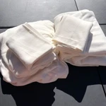 Eddie Bauer Winter White Fleece 4 Pc Queen Sheet Set Polyester. Fixed Price $59.99.