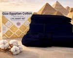 Mygiza 4 Pcs Queen Set, 100 Certified Egyptian Cotton, Soft. Fixed Price $144.04.
