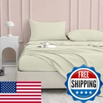 Md Home Decore Hotel Luxury Bed Full Size 4 Piece Set 16 Inch Deep. Fixed Price $66.92.