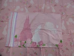 Vintage Disney Princess Aurora Sleeping Beauty Fabric Bed Sheet Set. Fixed Price $70.00.