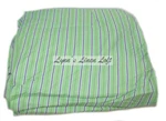 Ralph Lauren Hampton Beach Club Green Stripe Cal King Fitted Designer Sheet New. Fixed Price $127.99.