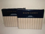 Ralph Lauren Francoise Dominique Flat Fitted Queen Sheet Cream Multi Stripe $290. Fixed Price $138.00.