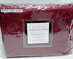 Grand Suites Linens 1000 Thread Count Egyptian Cotton Merlot King Sheet Set New. Fixed Price $129.99.