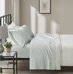 Beautyrest 4 Piece Oversized Cotton Flannel Deep Pocket Sheet Set Queen Kingbed.. Fixed Price $40.00.