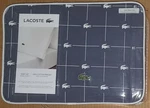 Lacoste Slice 100% Cotton Percale 3-PIECE Sheet Set Twin Vintage Indigo 19938038. Fixed Price $33.95.