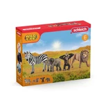 Wild Life - 4 Pc Safari Animals Figurines Set With Zebra, Monkey, Elephant An.... Fixed Price $29.19.