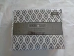Supersoft Microfiber Wrinkle Free Gray & White Twin Sheets By Lush. Fixed Price $9.54.