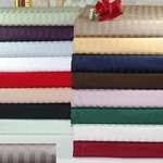 Extra Deep Pocket Fitted Sheet 21-24 Inch Stripe Egyptian Cotton 1000-1200 Tc. Fixed Price $60.46.