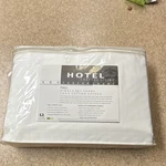Hotel Chateau Living Full Sheet Set 400TC 100% Cotton Sateen Deep Fitted White. Fixed Price $50.00.