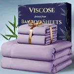 Sheet&joy Bamboo Cooling Bed Set 4PCS Soft Deep Pocket Luxury. Fixed Price $19.00.