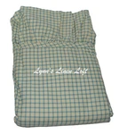 Ralph Lauren Coastal Garden Windowpane King Pillowcases New Rare. Fixed Price $99.99.