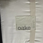 Oake Cotton & Tencel Lyoccell 300 Thread Count Full Flat Sheet Ivory New. Fixed Price $25.00.