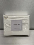 Peacock Alley Emily Egyptian Cotton 4 Piece Sheet Set White King Sealed. Fixed Price $199.96.