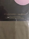 Donna Karan 3 Pleat Supima Shitake (brown Fam) Standard Pillowcases Nip $125. Fixed Price $55.51.