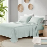 Madison Park Ultra-soft 100% Organic Cotton Deep Pocket Sheet Set Queen King. Fixed Price $77.99.