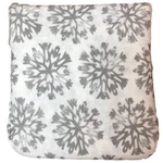 Threshold Flannel Set Gray Snowflakes Twin Bedding. Fixed Price $39.88.