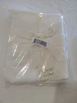 Bokser Home 100 % French Linen Pillow Case Set Of 2 White Standard/queen Nwt. Fixed Price $48.96.