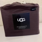 Ugg Queen Sheet Set Of 4 Cotton Flannel Lodge Brown 90 X102 Oeko-tex New. Fixed Price $225.00.