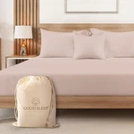 Good Sleep Bedding Queen Fitted Sheet Blush 1000 Tc Egyptian Cotton Deep Pocket. Fixed Price $35.00.