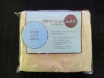 American Baby Company 100% Cotton Premium Jersey Fitted Crib Sheet Yellow New. Fixed Price $8.99.