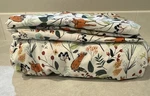 Charisma Twin/twin Xl Wild Wood Deer Fox Floral Nature 100% Polyester Sheet Set. Fixed Price $25.00.