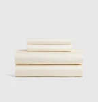 Bnwot Quince Organic Bamboo Sheet Set Size Queen Ivory 4 Piece New Without Tags. Fixed Price $98.00.