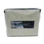 Nautica Home Full Sheet Set 4 Piece Clifton Dot Ocg Light Gray Opaque White. Fixed Price $19.30.