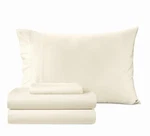 Sleeprx 300 Thread Count 4 Piece Cotton Bamboo Sheet Set Cal King Egret/ivory. Fixed Price $69.00.